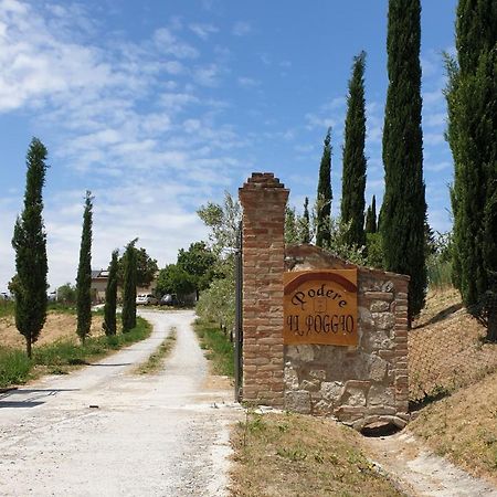 Podere Il Poggio Asciano Exterior photo